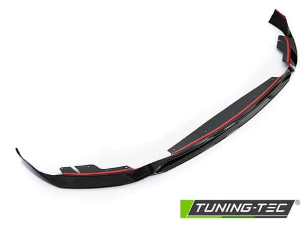 Spoiler predného nárazníka - Čierny lesk pre BMW G30 G31 LCI 20-23 – Obrázok 3