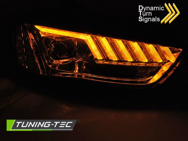 Predné svetlá LED chróm SEQ vhodné pre AUDI A4 B8 12-15 – Obrázok 4