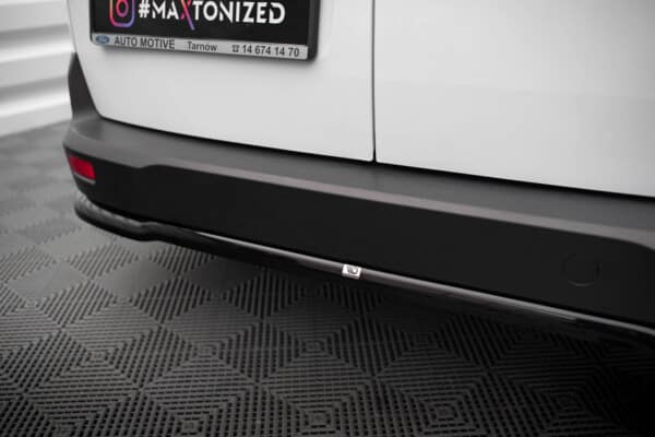 MAXTON DESIGN - Spoiler pod zadný nárazník FORD TRANSIT CONNECT MK2 FACELIFT, Čierny lesk – Obrázok 4