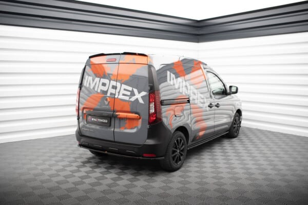 MAXTON DESIGN - Spoiler pod zadný nárazník RENAULT EXPRESS MK2,Čierny lesk – Obrázok 2