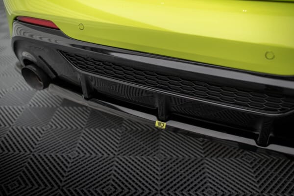 MAXTON DESIGN - Spoiler pod zadný nárazník V.2 vhodné pre BMW M135I F40, Čierny lesk – Obrázok 4