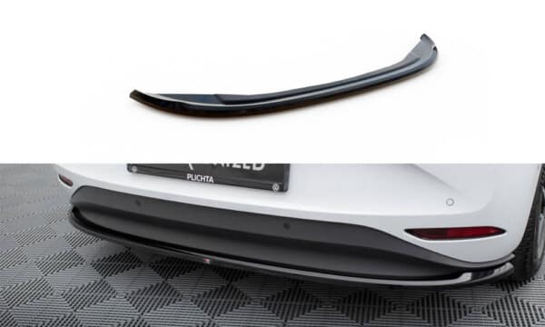 MAXTON DESIGN -Spoiler pod zadný nárazník ,VOLKSWAGEN ID.3 MK1,Čierny lesk