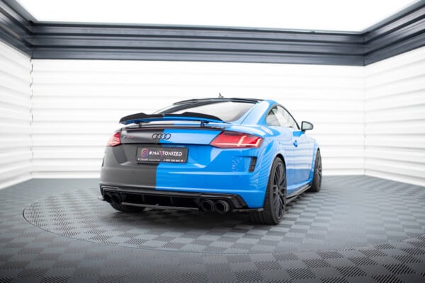 MAXTON DESIGN - Spoiler pod zadný nárazník AUDI TT S 8S FACELIFT, Čierny lesk – Obrázok 4