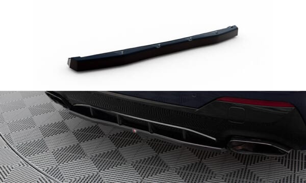 MAXTON DESIGN - Spoiler po zadný nárazník vhodné pre BMW 4 M440I G22, Čierny lesk