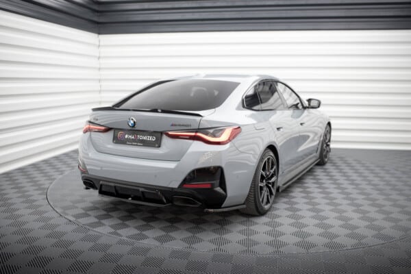 MAXTON DESIGN - Spoiler pod zadný nárazník vhodné pre BMW M440I GRAN COUPE G26, Čierny lesk – Obrázok 2
