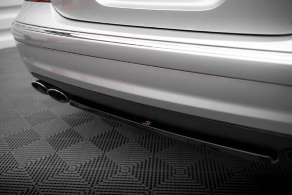 MAXTON DESIGN - Spoiler pod zadný nárazník MERCEDES-BENZ E 55 AMG W211 ,Čierny lesk – Obrázok 5