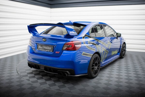MAXTON DESIGN - Spoiler pod zadný nárazník, SUBARU WRX STI MK1 , Čierny lesk – Obrázok 3