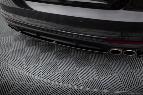 MAXTON DESIGN - Spoiler pod zadný nárazník AUDI S4 B9 FACELIFT, Čierny lesk – Obrázok 3