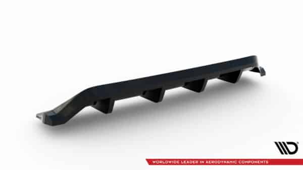 MAXTON DESIGN - Stredový spoiler pod zadný nárazník ,CHRYSLER 300 MK2, Čierny lesk – Obrázok 5