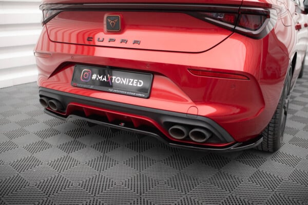 MAXTON DESIGN - Spoiler zadného nárazníka, CUPRA LEON HATCHBACK MK1, Čierny lesk – Obrázok 6