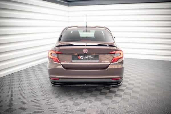 MAXTON DESIGN - Spoiler pod zadný nárazník, FIAT TIPO S SEDAN MK1, Čierny lesk – Obrázok 2