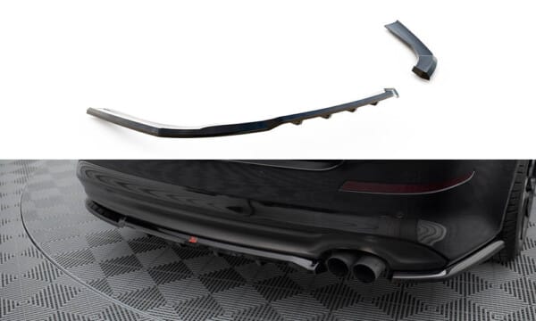 MAXTON DESIGN - Spoiler pod zadný nárazník, KIA OPTIMA MK3, Čierny lesk