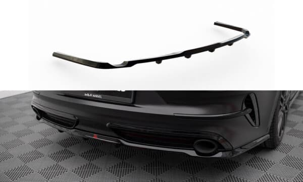 MAXTON DESIGN - Spoiler pod zadný nárazník KIA PROCEED GT MK1 FACELIFT, Čierny lesk