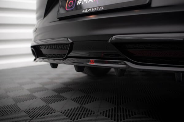MAXTON DESIGN - Spoiler pod zadný nárazník KIA PROCEED GT MK1 FACELIFT, Čierny lesk – Obrázok 3