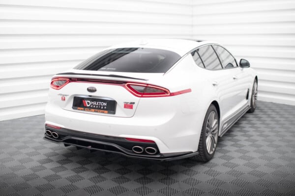 MAXTON DESIGN - Spoiler pod zadný nárazník KIA STINGER MK1, Čierny lesk – Obrázok 2