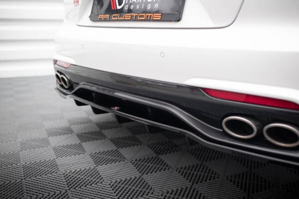 MAXTON DESIGN - Spoiler pod zadný nárazník KIA STINGER MK1, Čierny lesk – Obrázok 4