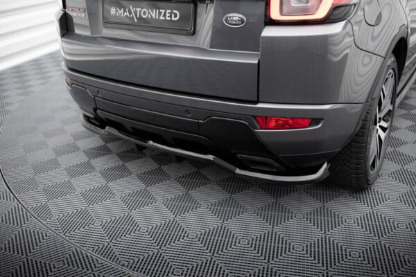 MAXTON DESIGN - Spoiler pod zadný nárazník, LAND ROVER RANGE ROVER EVOQUE HSE DYNAMIC MK1 FACELIFT, Čierny lesk – Obrázok 3