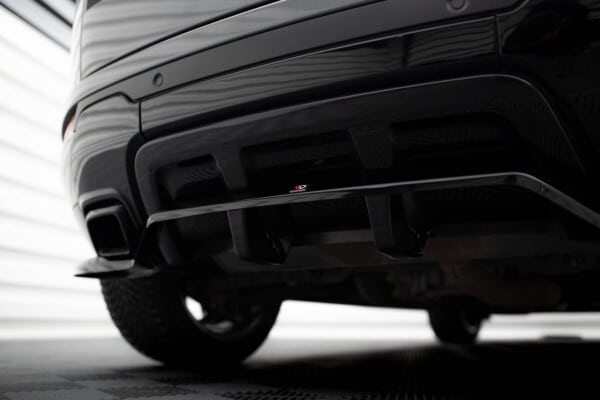 MAXTON DESIGN - Spoiler pod zadný nárazník, LAND ROVER RANGE ROVER EVOQUE HSE DYNAMIC MK1 FACELIFT, Čierny lesk – Obrázok 5