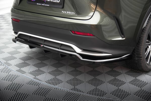 MAXTON DESIGN - Spoiler pod zadný nárazník, LEXUS NX F-SPORT MK2, Čierny lesk – Obrázok 4