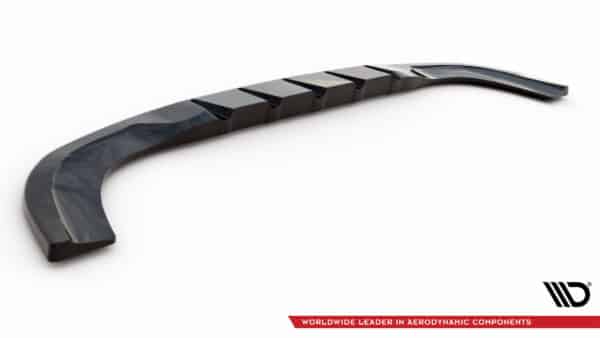 MAXTON DESIGN - Spoiler pod zadný nárazník, MERCEDES-BENZ A HATCHBACK AMG LINE W177, Čierny lesk – Obrázok 5
