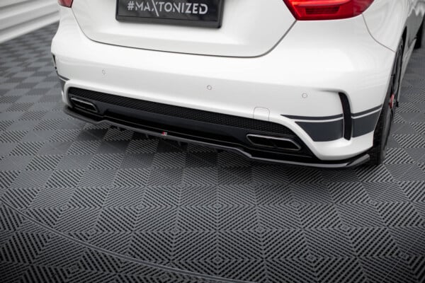 MAXTON DESIGN - Spoiler pod zadný nárazník, MERCEDES-BENZ A45 AMG W176,Čierny lesk – Obrázok 3