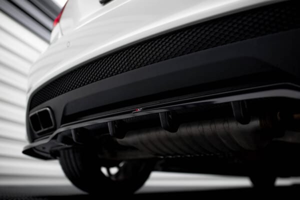 MAXTON DESIGN - Spoiler pod zadný nárazník, MERCEDES-BENZ A45 AMG W176,Čierny lesk – Obrázok 5