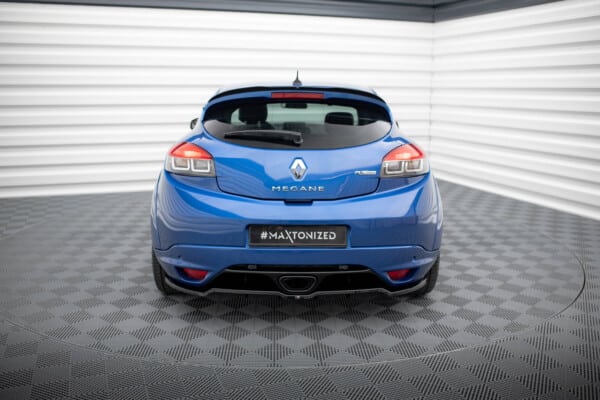 MAXTON DESIGN - Spoiler pod zadný nárazník ,RENAULT MEGANE RS MK3, Čierny lesk – Obrázok 2