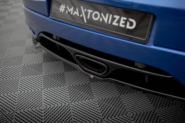 MAXTON DESIGN - Spoiler pod zadný nárazník ,RENAULT MEGANE RS MK3, Čierny lesk – Obrázok 6