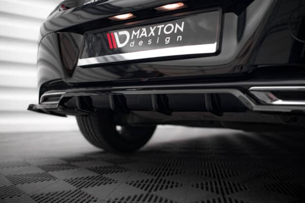 MAXTON DESIGN - Spoiler pod zadný nárazník TOYOTA COROLLA HATCHBACK MK12, Čierny lesk – Obrázok 2
