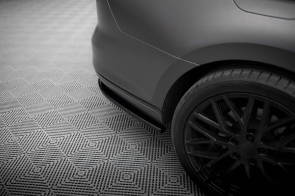 MAXTON DESIGN - Spoiler pod zadný nárazník VOLKSWAGEN PASSAT R-LINE B8, Čierny lesk – Obrázok 5