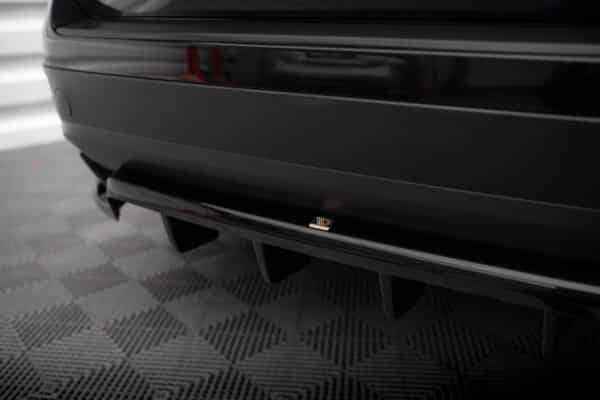 MAXTON DESIGN -Spoiler pod zadný nárazník ,VOLKSWAGEN TOUAREG MK2, Čierny lesk – Obrázok 2