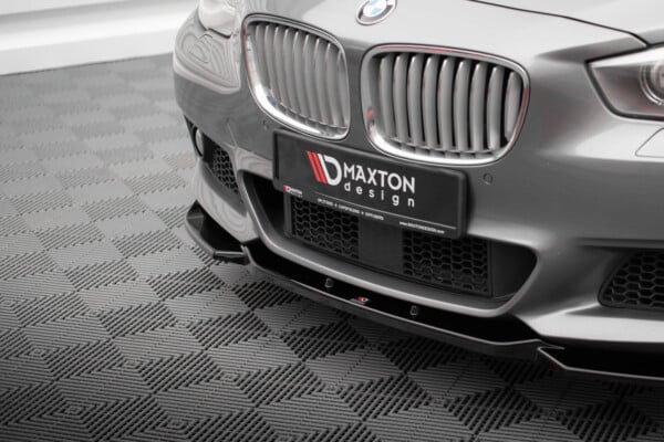 MAXTON DESIGN - Spoiler pod predný nárazník vhodné pre BMW 5 GT M-PACK F07, Čierny lesk – Obrázok 4