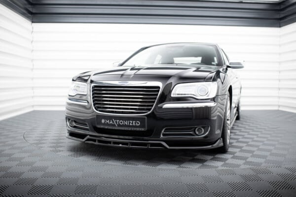 MAXTON DESIGN - Spoiler pod predný nárazník ,CHRYSLER 300 MK2, Čierny lesk – Obrázok 4