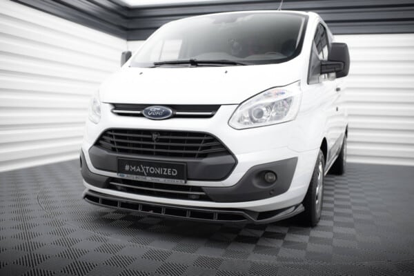 MAXTON DESIGN - Spoiler pod predný nárazník FORD TRANSIT CUSTOM MK1, Čierny lesk – Obrázok 3
