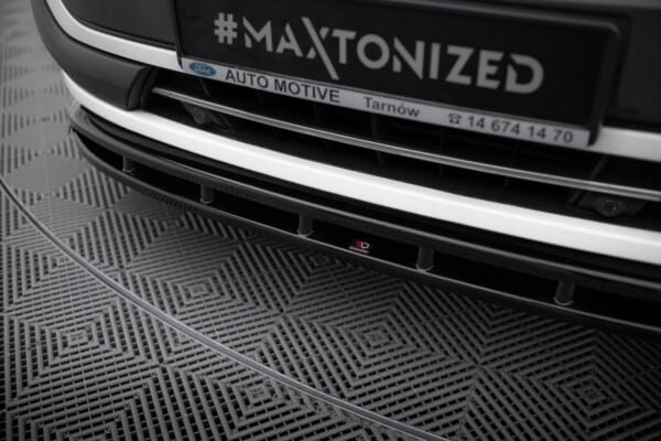 MAXTON DESIGN - Spoiler pod predný nárazník FORD TRANSIT CUSTOM MK1, Čierny lesk – Obrázok 4