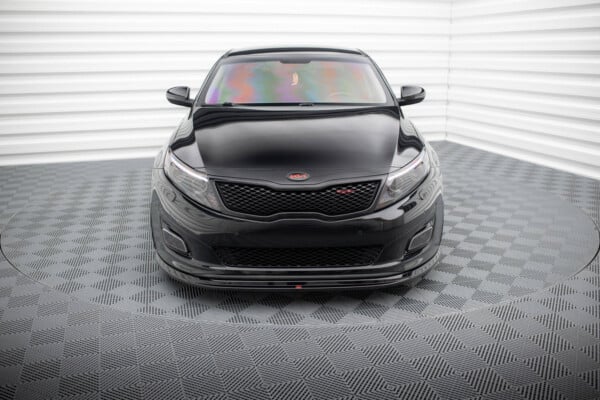 MAXTON DESIGN - Spoiler pod predný nárazník, KIA OPTIMA MK3, Čierny lesk – Obrázok 2