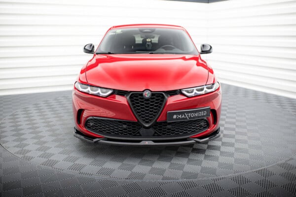 MAXTON DESIGN - Spoiler pod predný nárazník V.1 ,ALFA ROMEO TONALE MK1, Čierny lesk – Obrázok 3