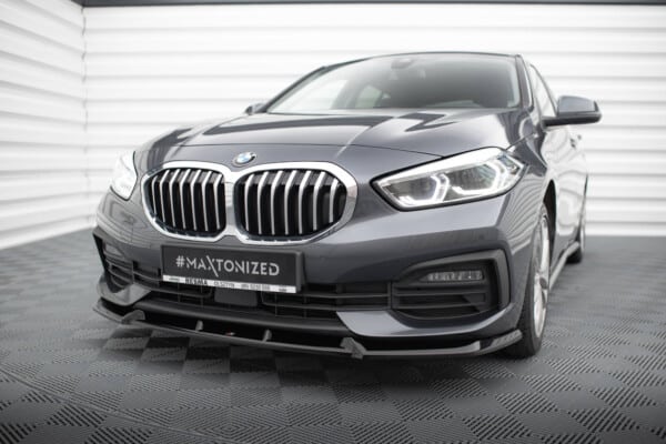 MAXTON DESIGN - Spoiler pod predný nárazník V.1 vhodné pre BMW 1 F40 ,Čierny lesk – Obrázok 3