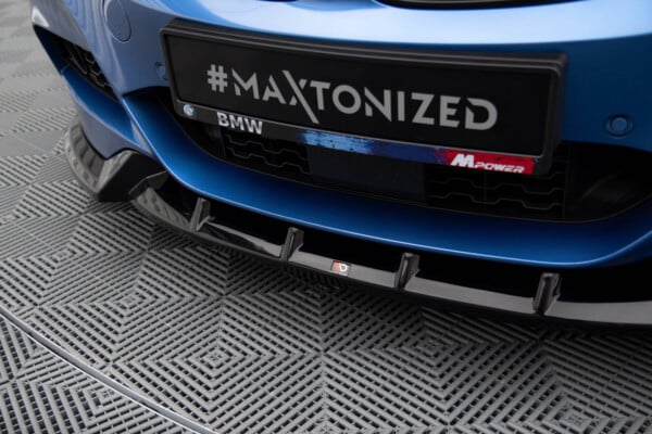 MAXTON DESIGN - Spoiler pod predný nárazník V.1 , vhodné pre BMW 3 GT M-PACK F34 , Čierny lesk – Obrázok 4