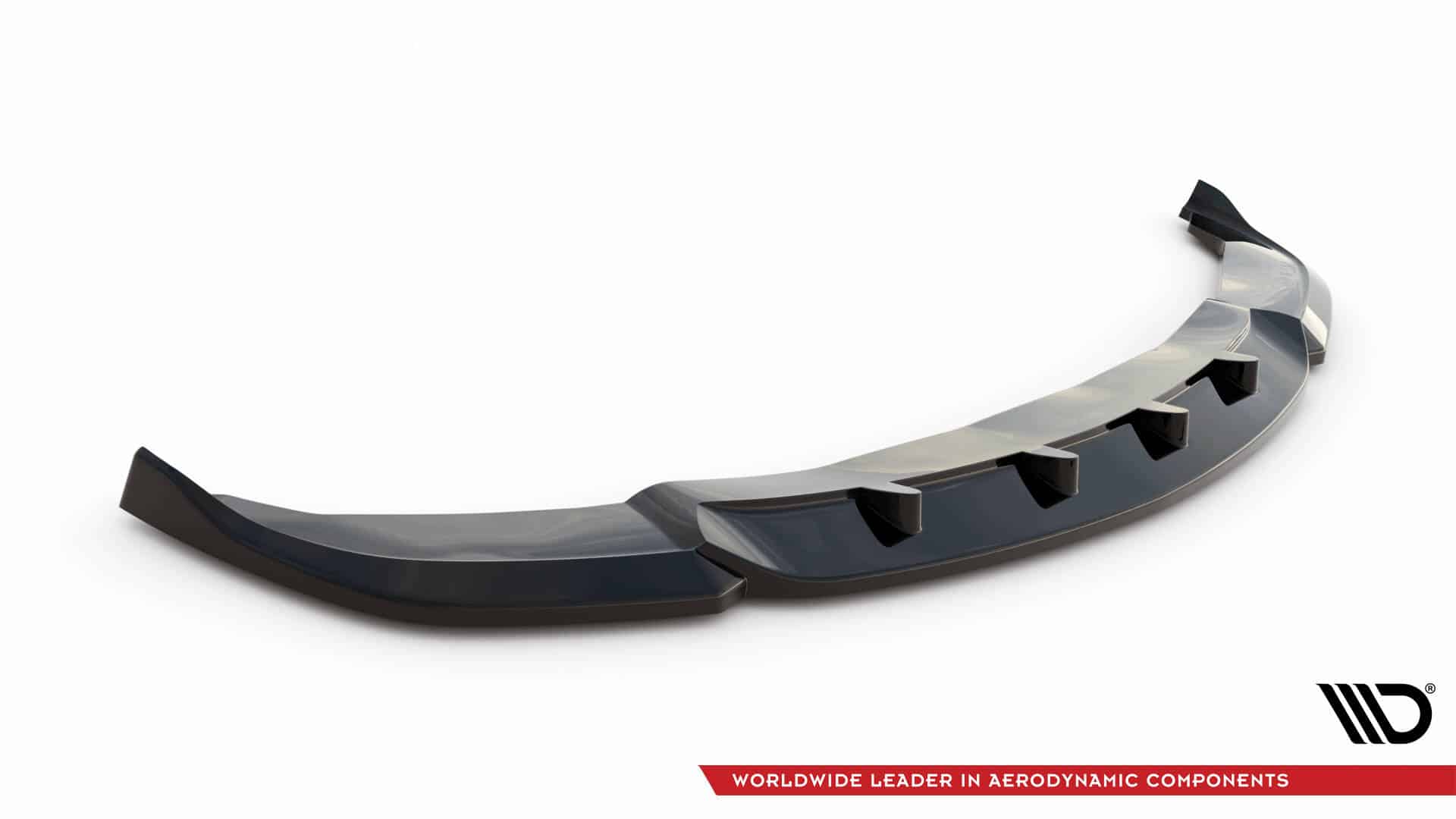 MAXTON DESIGN - Spoiler pod predný nárazník V.1 vhodné pre BMW 7 F01,Čierny lesk – Obrázok 5