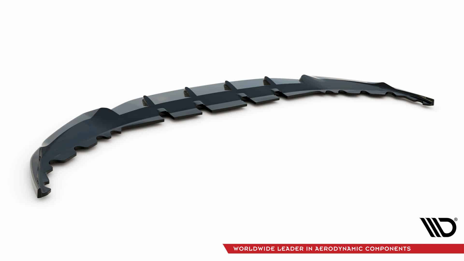 MAXTON DESIGN - Spoiler pod predný nárazník V.1 vhodné pre BMW 7 G11 FACELIFT, Čierny lesk – Obrázok 6