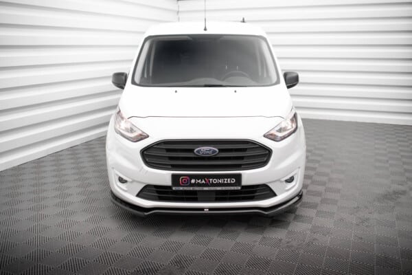MAXTON DESIGN - Spoiler pod predný nárazník FORD TRANSIT CONNECT MK2 FACELIFT, Čierny lesk – Obrázok 2
