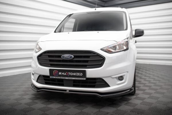 MAXTON DESIGN - Spoiler pod predný nárazník FORD TRANSIT CONNECT MK2 FACELIFT, Čierny lesk – Obrázok 3