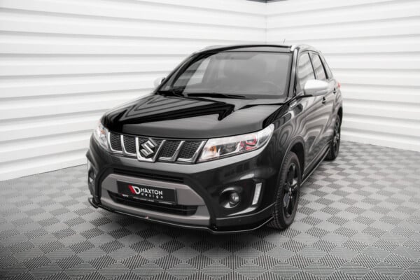 MAXTON DESIGN - Spoiler pod predný nárazník , SUZUKI VITARA S MK2, Čierny lesk – Obrázok 2