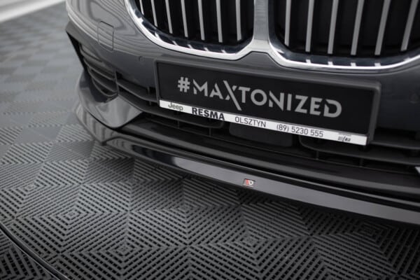 MAXTON DESIGN - Spoiler pod predný nárazník V.2 vhodné pre BMW 1 F40 ,Čierny lesk – Obrázok 4