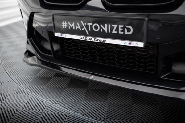 MAXTON DESIGN - Spoiler pod predný nárazník V.2 ,vhodné pre BMW X3 M F97 FACELIFT, Čierny lesk – Obrázok 3