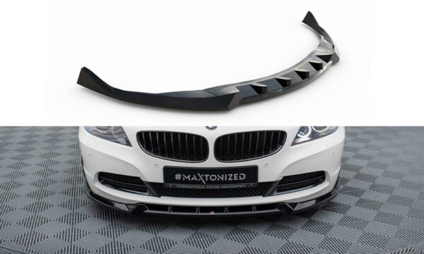 MAXTON DESIGN - Spoiler pod predný nárazník V.2 vhodné pre BMW Z4 E89 ,Čierny lesk