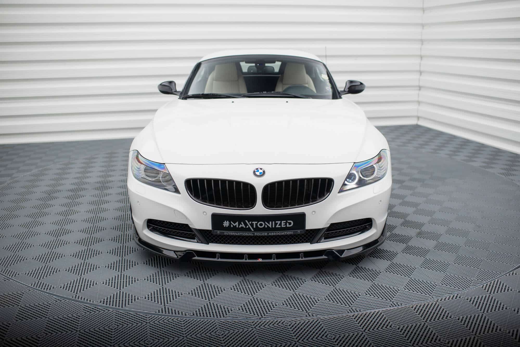 MAXTON DESIGN - Spoiler pod predný nárazník V.2 vhodné pre BMW Z4 E89 ,Čierny lesk – Obrázok 2