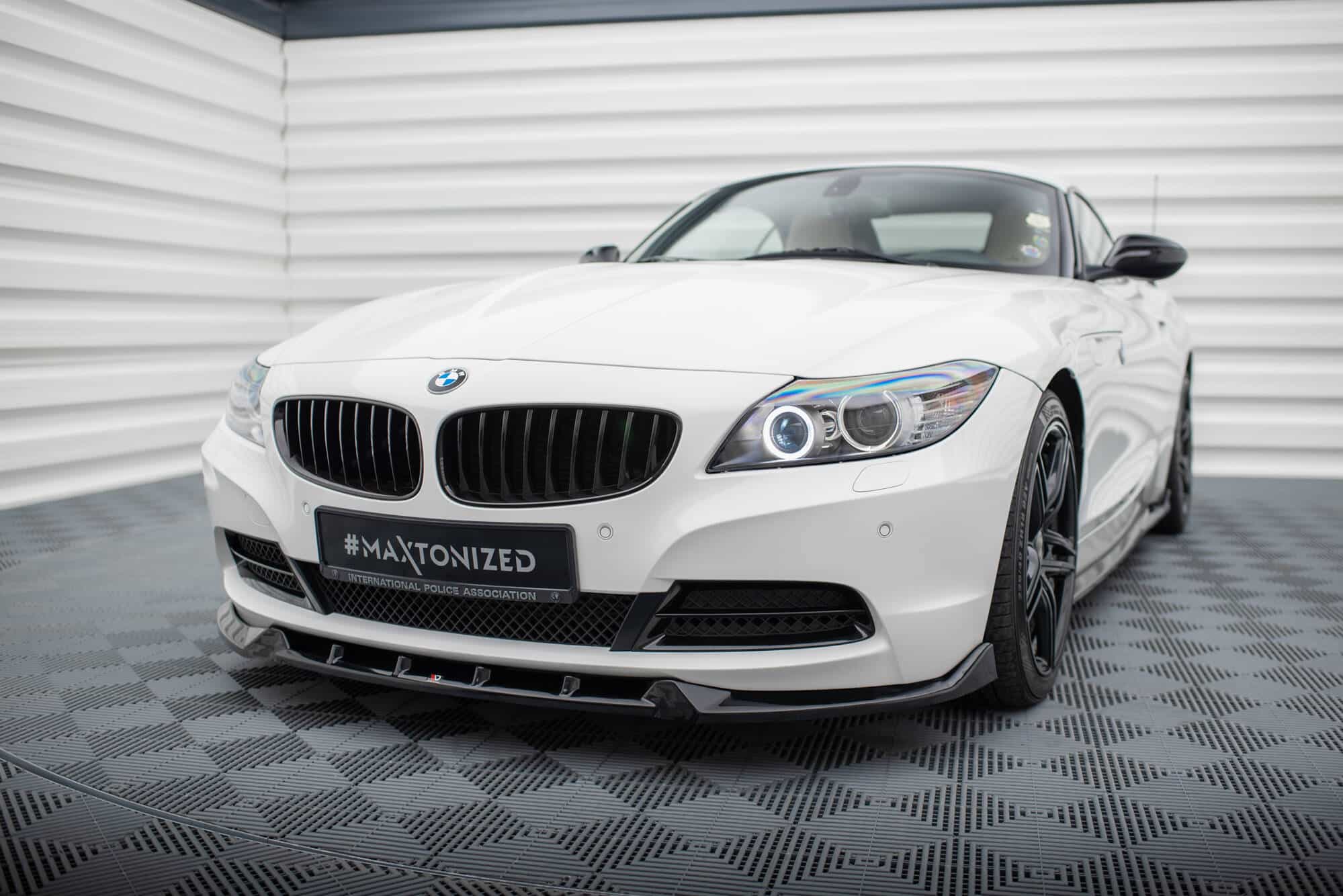MAXTON DESIGN - Spoiler pod predný nárazník V.2 vhodné pre BMW Z4 E89 ,Čierny lesk – Obrázok 3