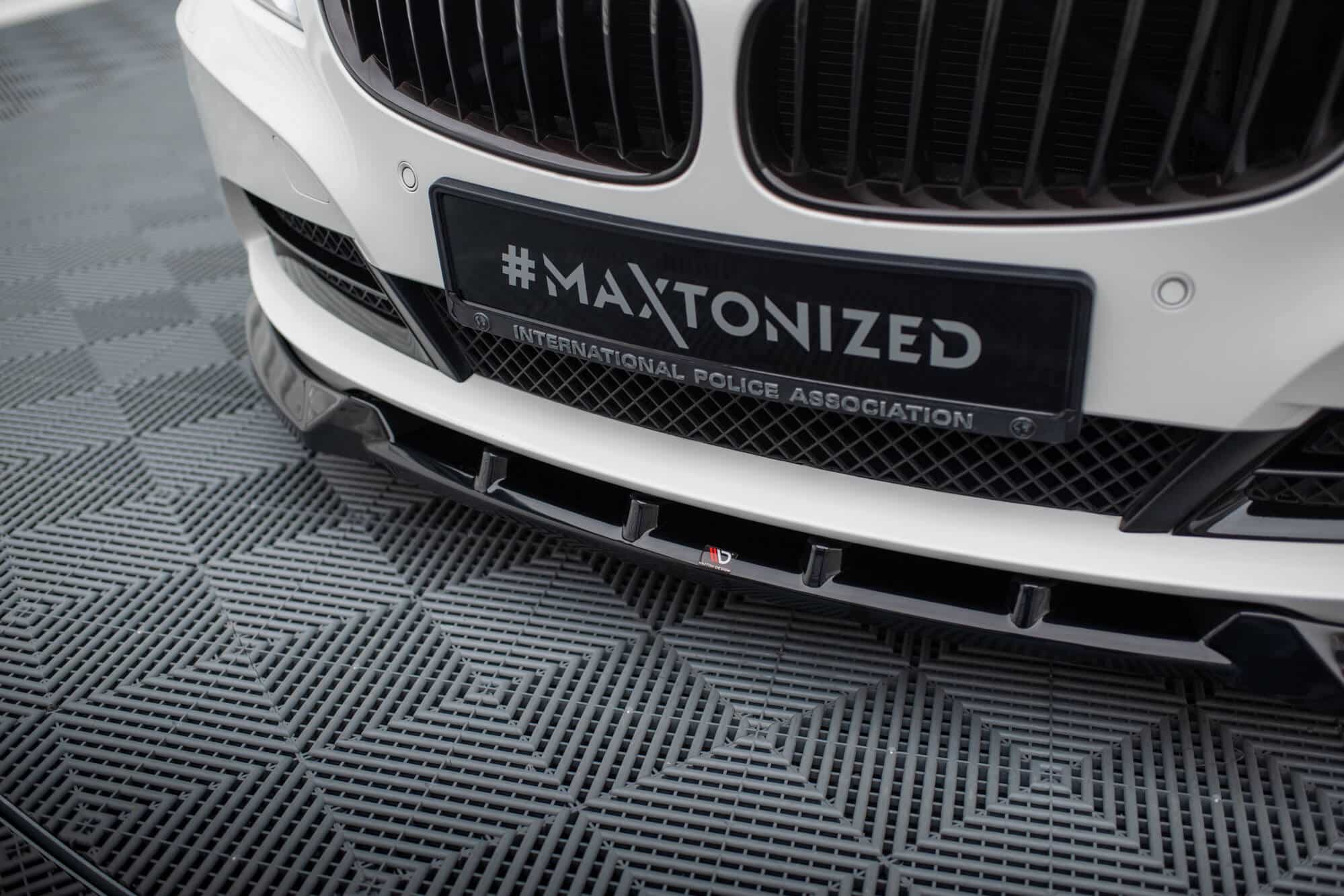 MAXTON DESIGN - Spoiler pod predný nárazník V.2 vhodné pre BMW Z4 E89 ,Čierny lesk – Obrázok 4
